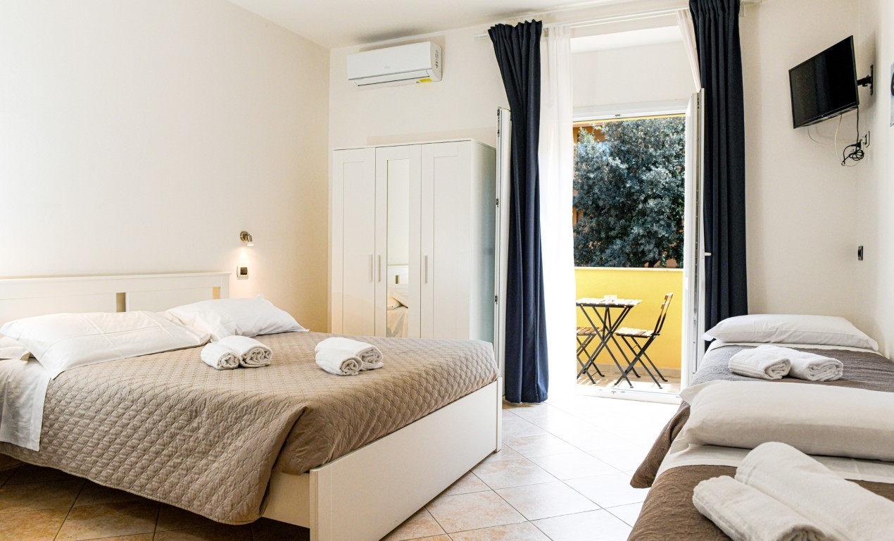 Quadrupla con balcone - Domo Alghero Centro